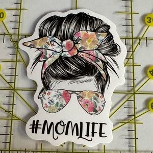 •Brand New• Mom Life Aesthetic Waterproof Sticker